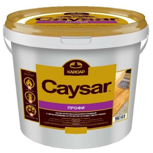Кайсар Профи. Огнебиозащитный состав для дерева, 12 кг.