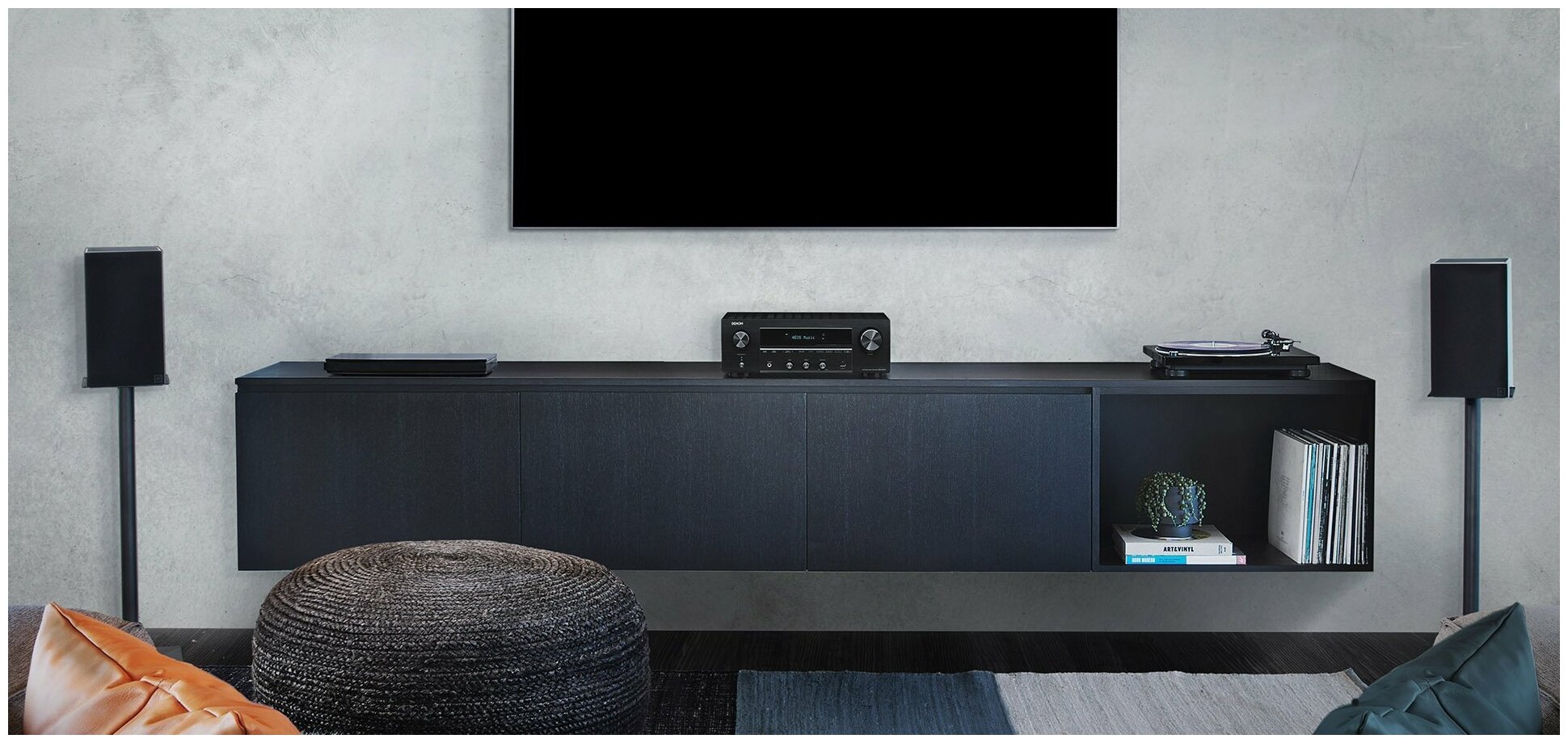 AV-ресивер DENON DRA-800H Black, черный - фото №10