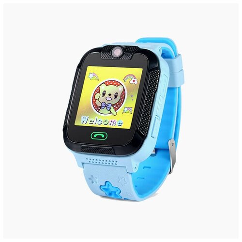 фото Детские умные часы smart baby watch gw2000 (синий) tiroki
