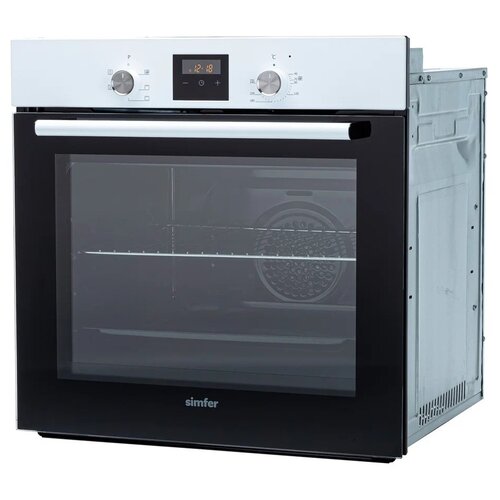 Электрический духовой шкаф Simfer B6EW56001, серебристый