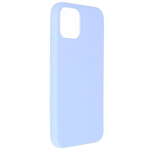 фото Чехол pero для apple iphone 12 / 12 pro liquid silicone light blue pcls-0025-lb