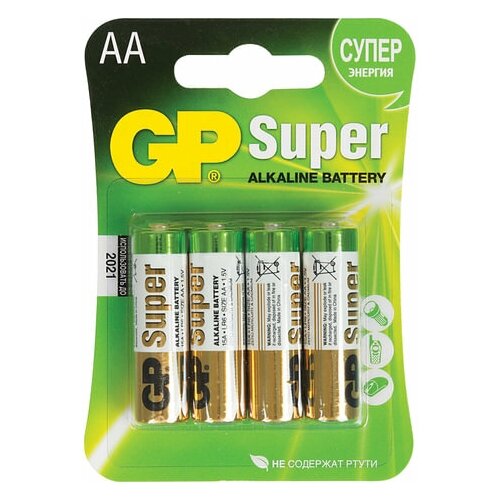 Батарейки Unitype комплект 4 шт. - (4 шт) батарейки gp batteries батарейки аккумуляторные gp ааа hr03 nimh мизинчиковые