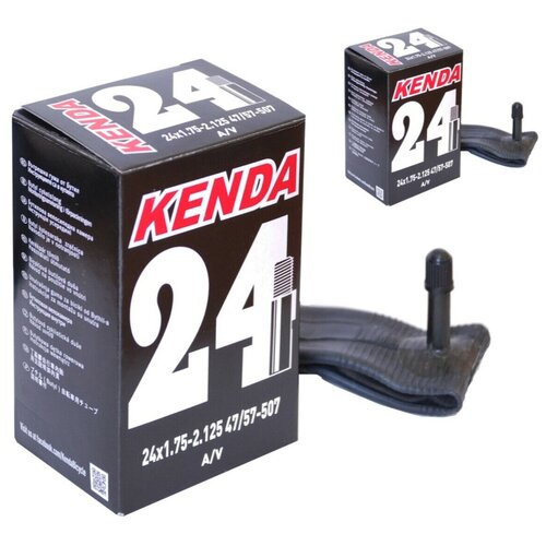 Велосипедная камера 24 авто 1,75х2,125 (47/57-507) KENDA