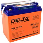 DELTA Аккумулятор Delta GEL 12-55 - изображение