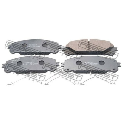 FEBEST 0101ASU40F Колодки тормозные Toyota Highlander 07-; Lexus NX 14-; RX 08- передние Febest