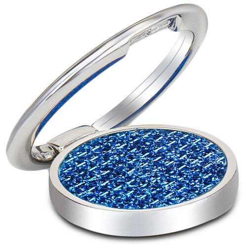 Кольцо держатель для телефона / Алмаз / 31 мм Синий