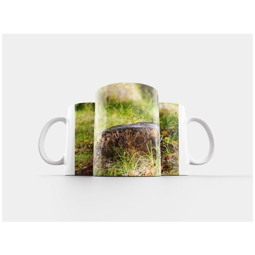 фото Кружка "пень, лето, трава" 320 мл lotsprints