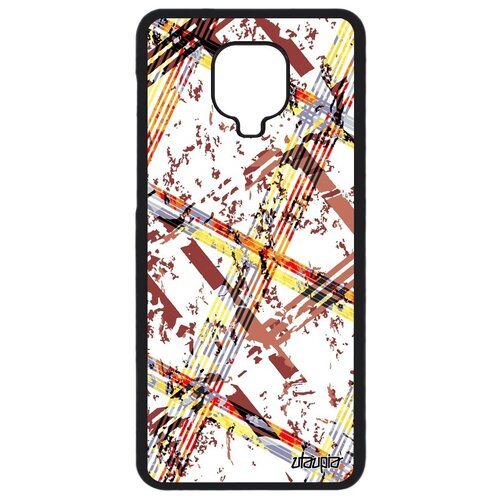 фото Ударопрочный чехол на телефон // xiaomi redmi note 9s // "тартан плитка" полосы текстура, utaupia, цветной