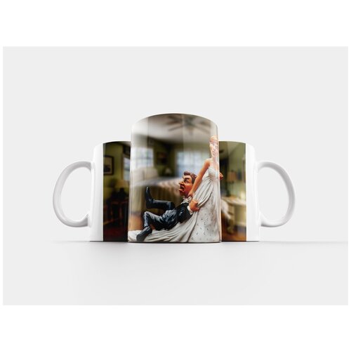 фото Кружка "зима, снег, снежный пейзаж" 320 мл lotsprints