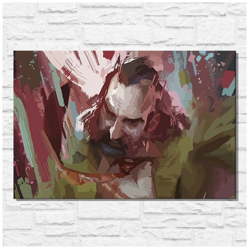 Картина по номерам на холсте игра Disco Elysium - 11602 Г 60x40 картина по номерам на холсте игра disco elysium 11603 г 30x40