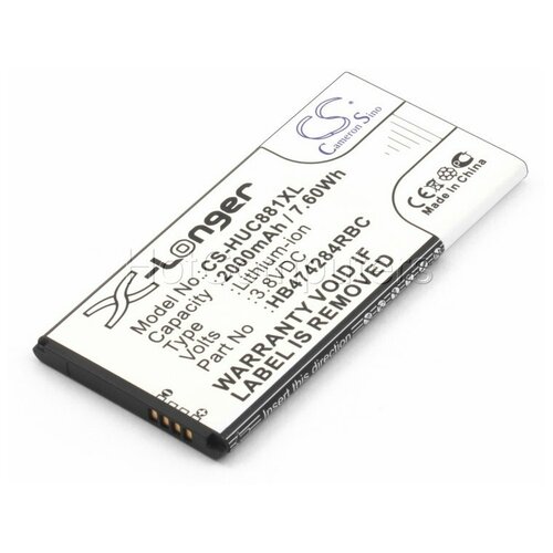 фото Аккумуляторная батарея для телефона huawei ascend g615, g620 (hb474284rbc) cameron sino