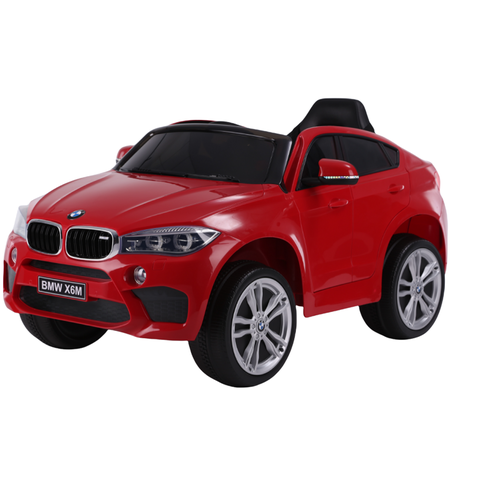 детский электромобиль bmw x6m jj2199 серебристый глянец Toyland Автомобиль BMW X6M mini, красный