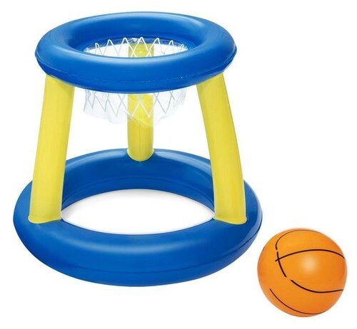 Набор для игр на воде «Баскетбол», d=61 см, корзина, мяч, от 3 лет, 52418 Bestway