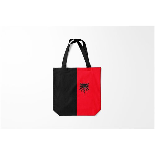 фото Сумка-шоппер / 40х40 см / сериалы / ведьмак burnettie