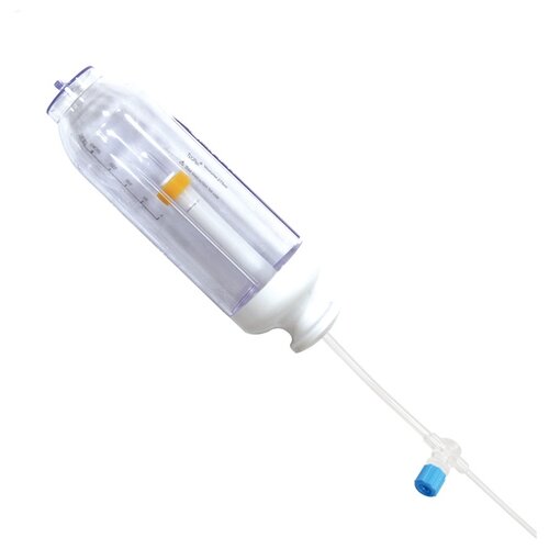 Инфузионная помпа TuoRen 275 мл, с постоянной скоростью инфузии 5 мл/час голубой/белый