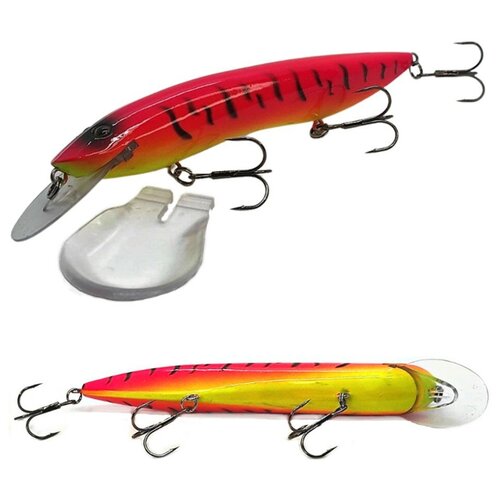 фото Воблер для троллинга vkg crazy deep 150мм 25гр / воблер для рыбалки на спиннинг / воблер на щуку fisherluck