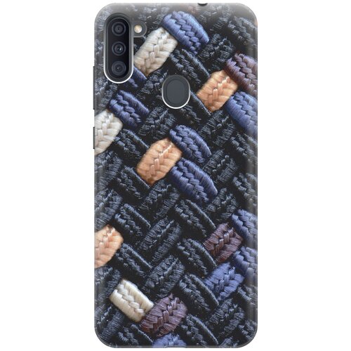 фото Силиконовый чехол на samsung galaxy a11 / m11 / самсунг а11 / м11 с принтом "сплетение gosso