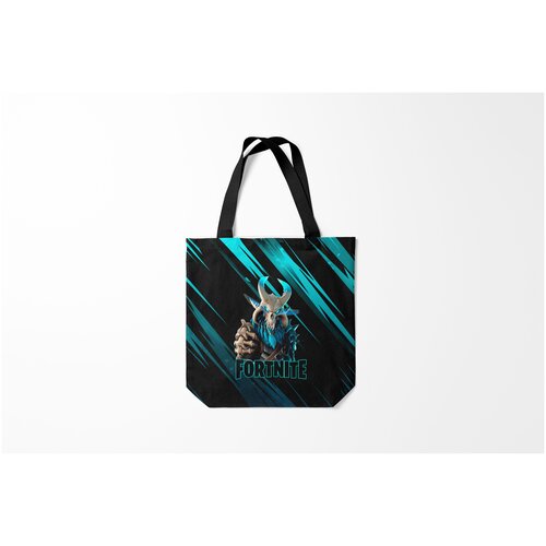 фото Сумка-шоппер / 40х40 см / геймерам / fortnite фортнайт burnettie