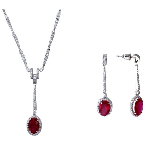 Комплект бижутерии Эстет фианит 3260₽