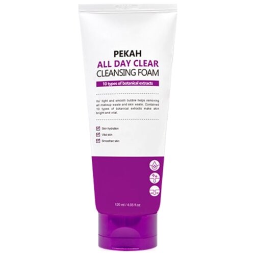 Pekah~Деликатная пенка для глубокого очищения~All Day Clear Cleansing Foam