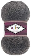 Пряжа Alize Superwash Comfort Socks (Ализе Супервош) - 2 мотка, Антрацит (521), 75% шерсть супервош, 25% полиамид, 420м/100г