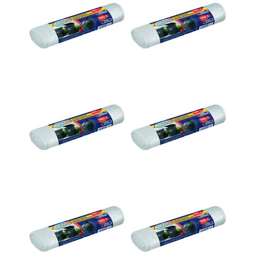 YORK Мешки строительные для мусора NEW, 180 литров, 5 штук, 6 упаковок