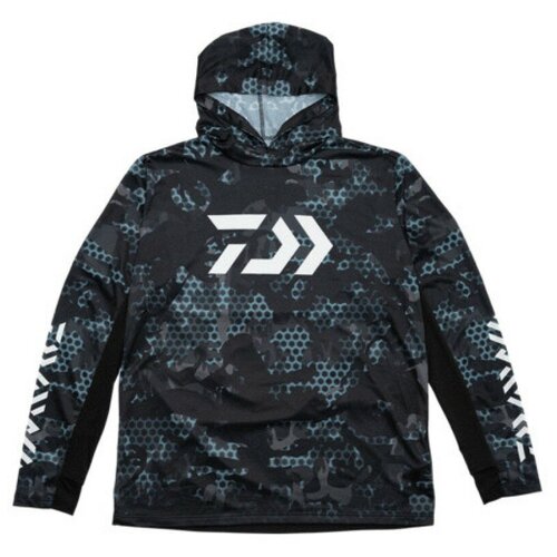 фото Толстовка с капюшоном daiwa hex hooded jersey, размер l