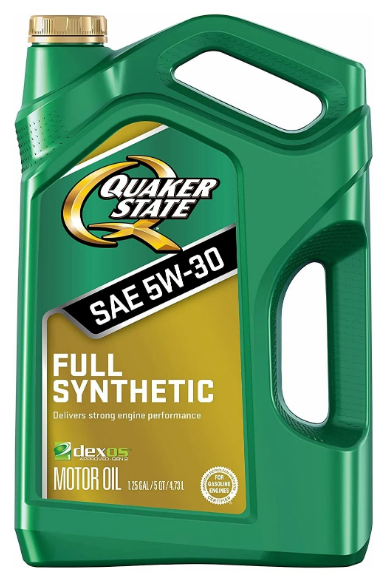 Масло моторное синтетическое QUAKER STATE Ultimate Durability Full Synthetic 5W-30 (4,73 л)