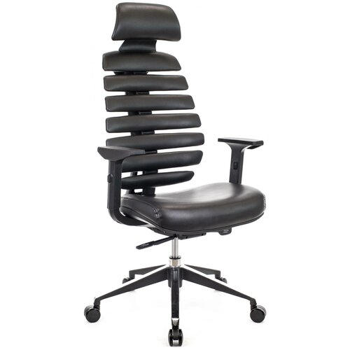 фото Компьютерное кресло everprof ergo для руководителя, обивка: искусственная кожа, цвет: черный экокожа