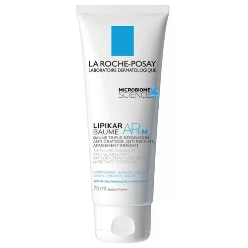 La Roche-Posay Бальзам для тела Lipikar Baume AP+M, 75 мл*2 шт