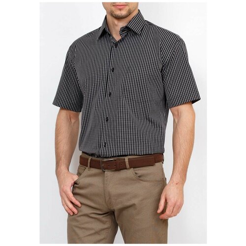 фото Рубашка greg, размер 174-184/38, черный