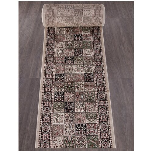 Ковер COLIZEY - Дорожка Бежевый, Классический, Ковер на пол, в гостиную, спальню, в ассортименте, Турция, Бельгия, Россия (120 см. на 2500 см.)