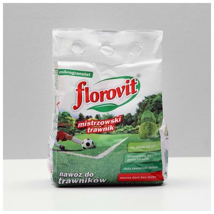 Удобрение "Florovit" для газона 1кг - фотография № 1