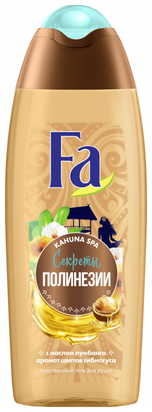 Гель для душа Fa Секреты Полинезии Kahuna SPAцветочный, 250 мл, 250 г