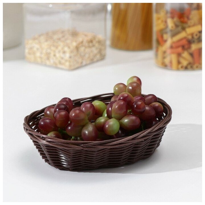 Корзинка для фруктов и хлеба Доляна «Шоко», 18×15×5 см - фотография № 10