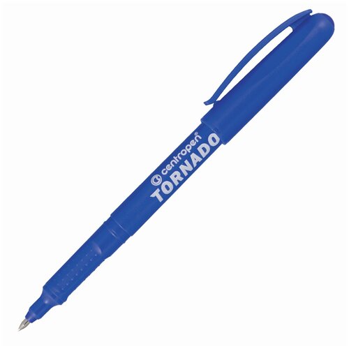 Ручка-роллер синяя CENTROPEN «Tornado Original», корпус ассорти, узел 0,5 мм, линия письма 0,3 мм, 2675
