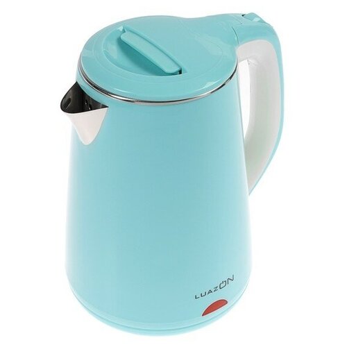 Чайник электрический Luazon LSK-1811 пластик колба металл 23 л 2000 Вт голубой 250400₽