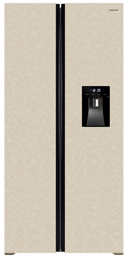 Холодильник Hiberg RFS-484DX NFYm - фотография № 2