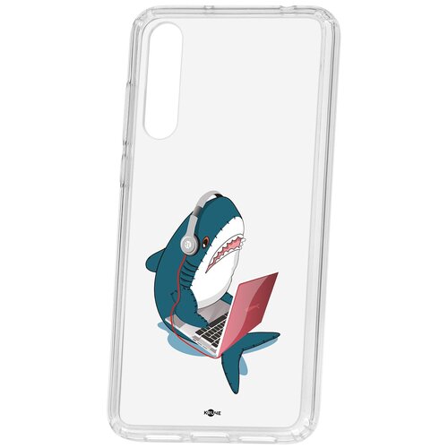 фото Чехол на huawei p20 pro (plus) kruche print акула кruче