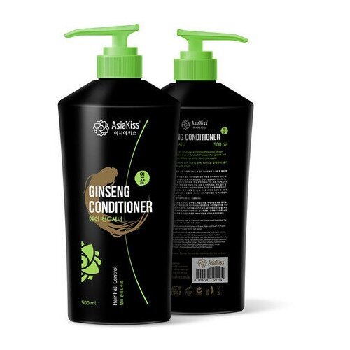 Бальзам для волос от выпадения AsiaKiss Ginseng Conditioner Hair Fall Control с экстрактом женьшеня 500 мл