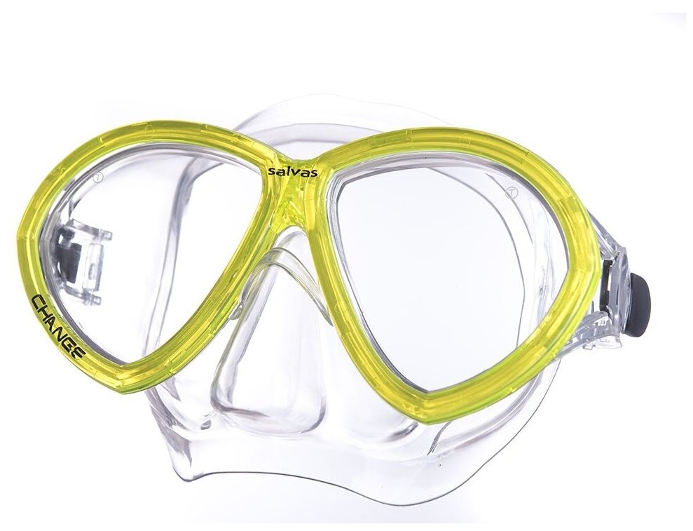 Маска для плавания Salvas Change Mask арт.CA195C2TGSTH р.Senior, желтый