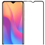 3D/5D защитное стекло MyPads для Xiaomi Redmi 8A с закругленными изогнутыми краями которое полностью закрывает экран / дисплей по краям с олеофоб. - изображение