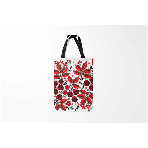 фото Сумка-шоппер / 31х42 см / туристические / россия хохлома burnettie