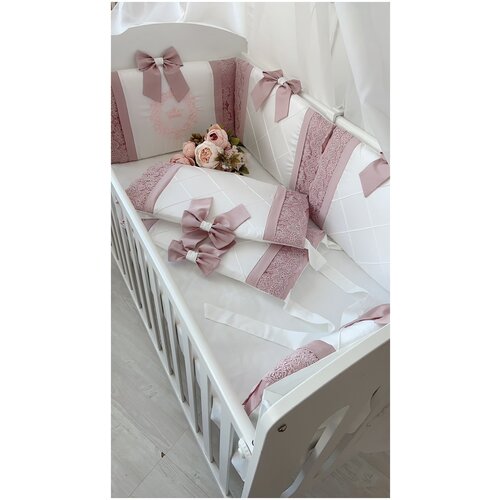 Бортики в детскую кроватку для новорожденного 