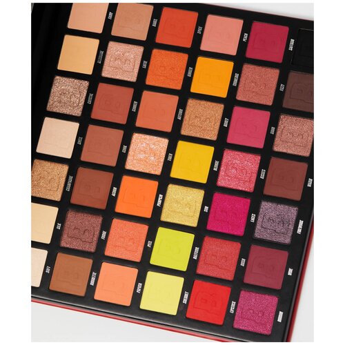 Beauty Bay Цветовая палитра Fiery 2.0