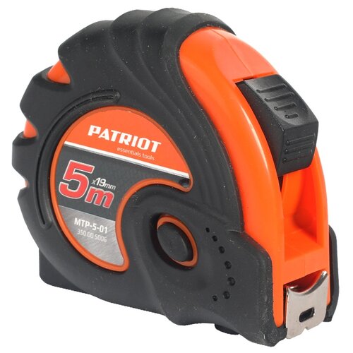 рулетка patriot mtp 5 01 Измерительная рулетка PATRIOT MTP-5-01 (350005006), 19 мм х5 м