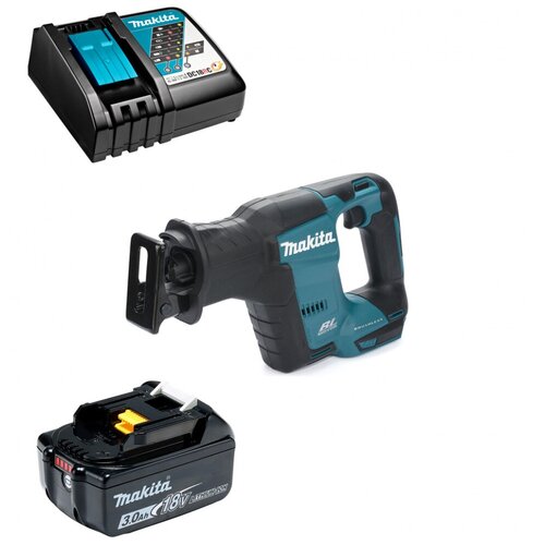 Пила сабельная аккумуляторная 255мм 18В Li-Ion 1x3Ач зу Makita DJR188RF 3260000₽