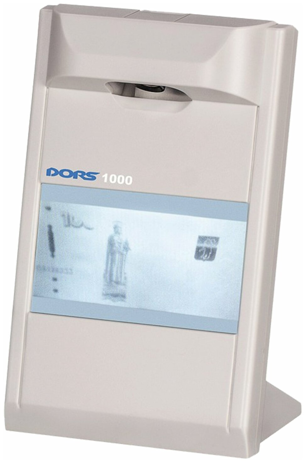 Детектор банкнот DORS 1000 М3, ЖК-дисплей 10 см, просмотровый, ИК-детекция, спецэлемент "М", серый