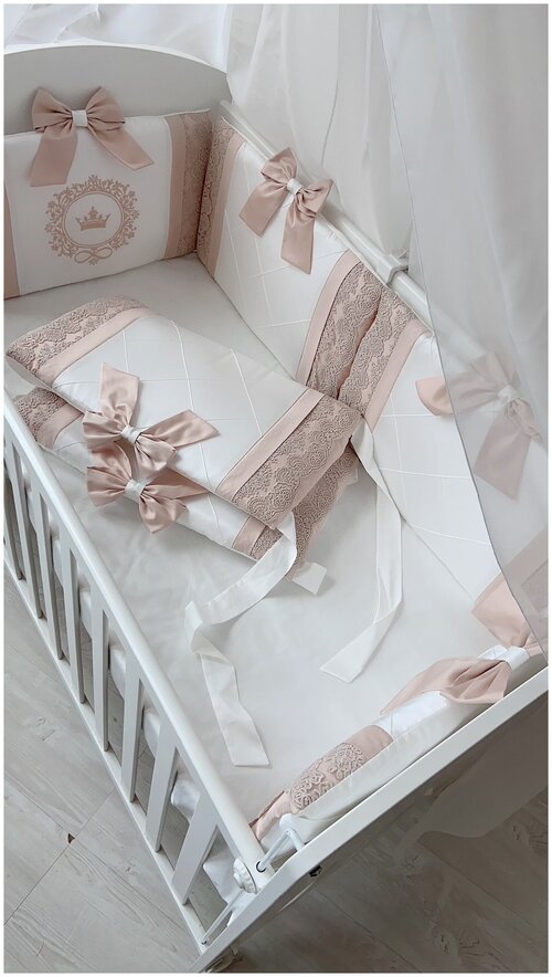 Бортики в детскую кроватку для новорожденного 