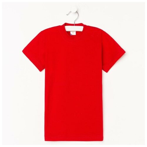 Футболка детская, цвет красный, рост 146 см футболка ronda размер 146 красный